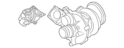 Exch. turbo 11659502566 BMW