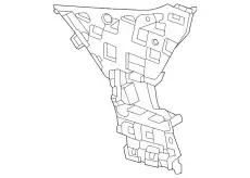 Mount, bumpe 51128075213 BMW
