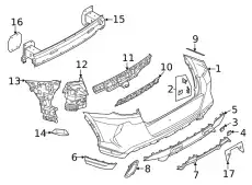 Mount, bumpe 51128075213 BMW