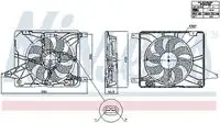 Вентилятор 850017 NISSENS