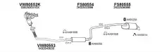 Система выпуска ОГ FS800281 FAURECIA