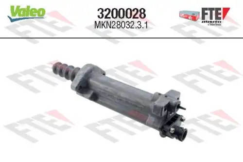 Цилиндр сцепления VALEO 3200028