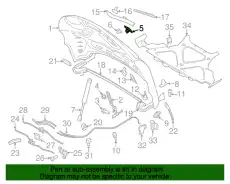 95B823260B Замок двеpи PORSCHE