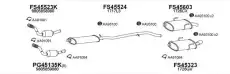 Система выпуска ОГ FS450812 FAURECIA