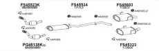 Система выпуска ОГ FS450812 FAURECIA