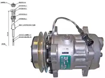 Компрессор, кондиционер 40405102CP AUTOCLIMA