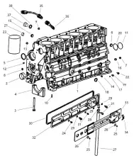 SLEEVE CYLINDER BLOCK 442 9166 DODGE