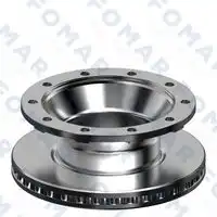 Тормозной диск FOMAR FO 0370 PRO вентилируемый ,