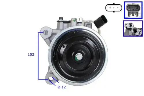 Компрессор, кондиционер 700511052 DRI