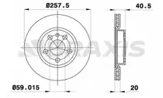 Тормозной диск BRAXIS AE0096