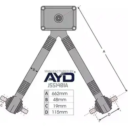 Рычаг подвески JURATEK JSS1401A