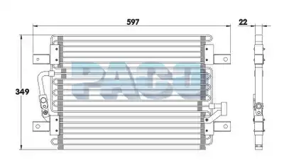 Конденсатор, кондиционер CL3552 PACO