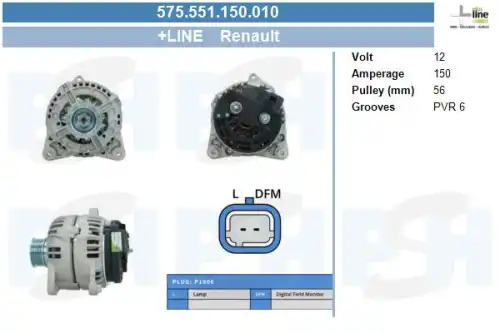 Генератор CV PSH 575.551.150.010