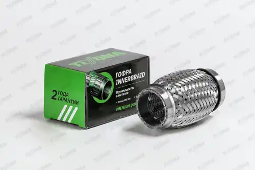 Гофра глушителя TIXONA 40100 L= d=