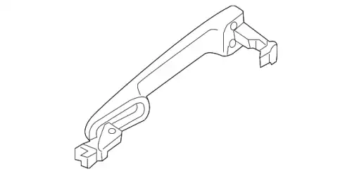 Ручка двери MAZDA TK485841XC64