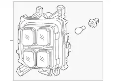 Фара противотуманная MITSUBISHI 8315A085