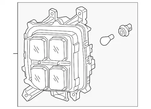 Фара противотуманная MITSUBISHI 8315A084