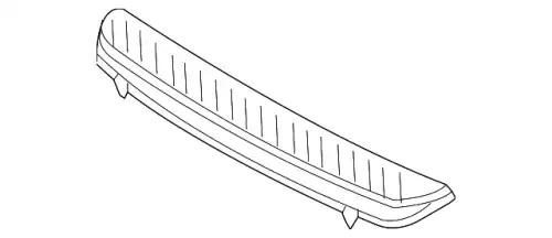 Решетка бампера MB 906-885-00-11