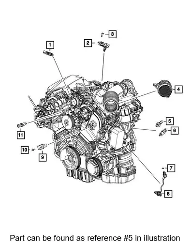 SENSOR 68300629AA CHRYSLER