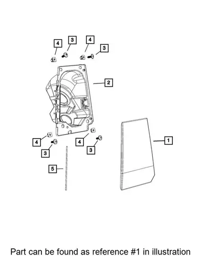 LID 68452514AA CHRYSLER