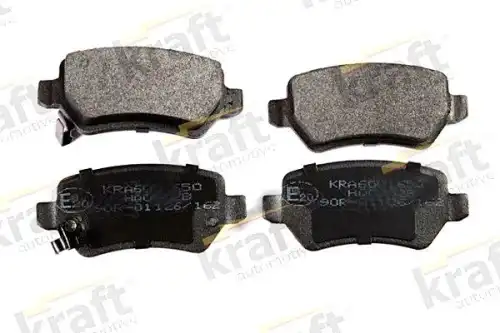 Тормозные колодки дисковые KRAFT 6001650