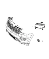 Фара CHRYSLER 68289235AF