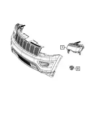 Фара CHRYSLER 68289234AF
