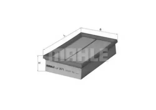 Фильтр воздушный KNECHT LX2671