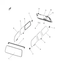 HEATER WINDSCREEN 68433234AB CHRYSLER