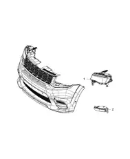 Фара CHRYSLER 68266654AJ