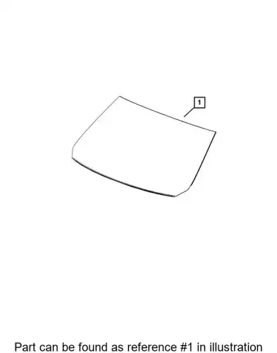 HEATER WINDSCREEN 68339361AE CHRYSLER