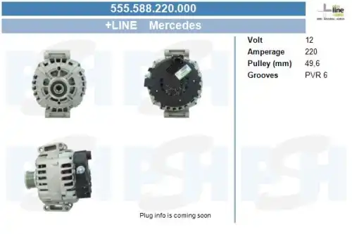 Генератор CV PSH 555.588.220.000