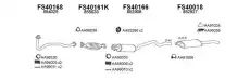 Система выпуска ОГ FS400014 FAURECIA