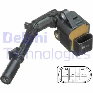 Катушка зажигания DELPHI GN10690