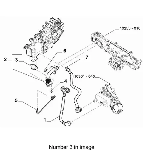 SEALING GASKET 55281783 FIAT