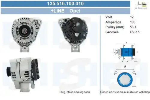 Генератор CV PSH 135.516.100.010