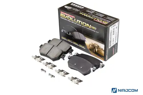 Тормозные колодки дисковые POWERSTOP 17-1874