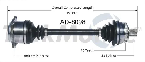 Автодеталь AD-8098 SURTRACK