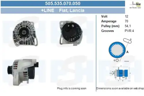 Генератор CV PSH 505.535.070.050
