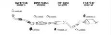 Система выпуска ОГ FS170023 FAURECIA