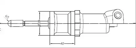 Цилиндр сцепления MOTAQUIP VSC121