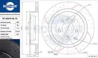 Тормозной диск ROTINGER RT 20379-GL T5