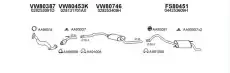 Система выпуска ОГ FS800596 FAURECIA