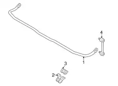 Тяга стабилизатора MAZDA BJ0E-28-170