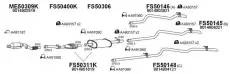 Система выпуска ОГ FS500127 FAURECIA