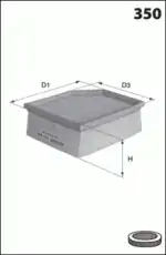 Фильтр воздушный MECAFILTER ELP9111