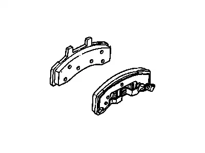 PAD KIT,FRT DISC BRK(INCLS 5-7) 19167282 CHEVROLET