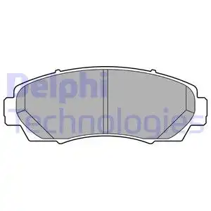 Тормозные колодки дисковые DELPHI LP3613