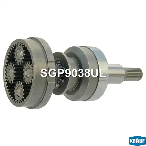 Редуктор стартера + бендикс SGP9038UL KRAUF