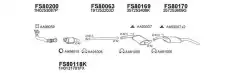 Система выпуска ОГ FS800136 FAURECIA